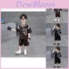 Trendy Boys Summer Sports Set Stylish Cool Short Sleeve Outfits For Kids Ages 3 To 8