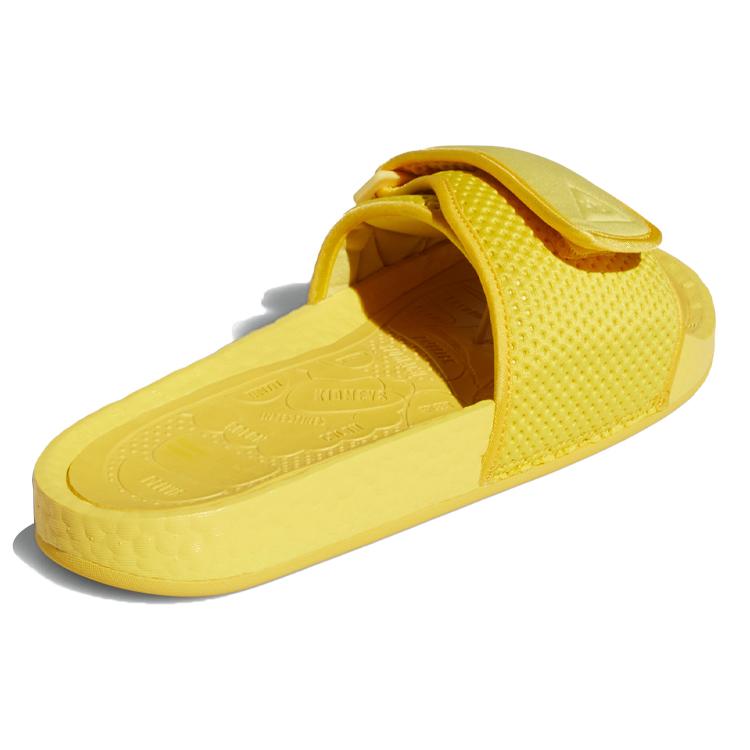 Chancletas Hu Pharrell x Chancletas Hu Adidas Originals Slides 'Bold Gold' H04407