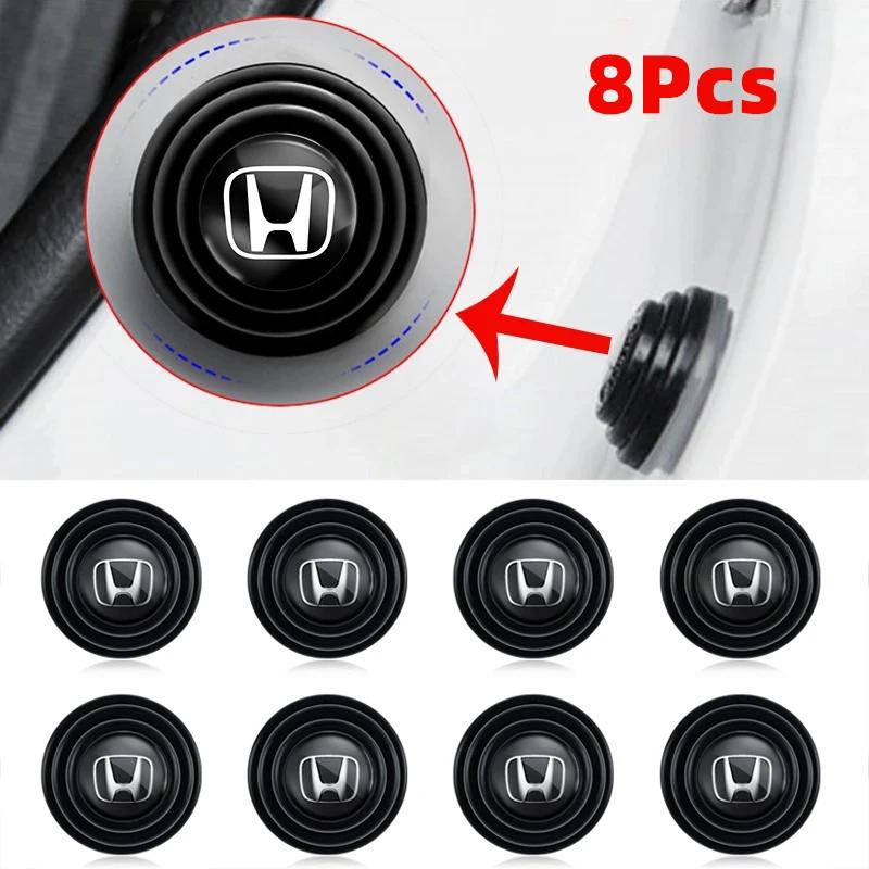 8Pcs Car Door Absorber Shockproof Anti Noise Pad Buffer Gasket For Honda Civic Fit Jazz Accord Pilot CRV Odyssey Passport City