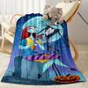 Christmas Nightmare Blanket Comfortable Suitable for Chair Couch Office Chair for All Seasons Modern Style Gift for Travel Home Birthdays