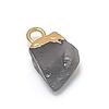 Natural Smoky Topaz Rough 925 Sterling Silver Jewelry Pendant 0.59" Y7b73