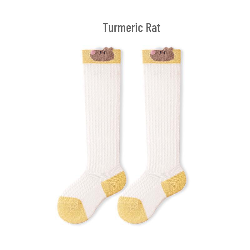 Yazlık İnce Çizgi Film Hayvanlı Sivrisinek Kovucu Çocuk Çorapları