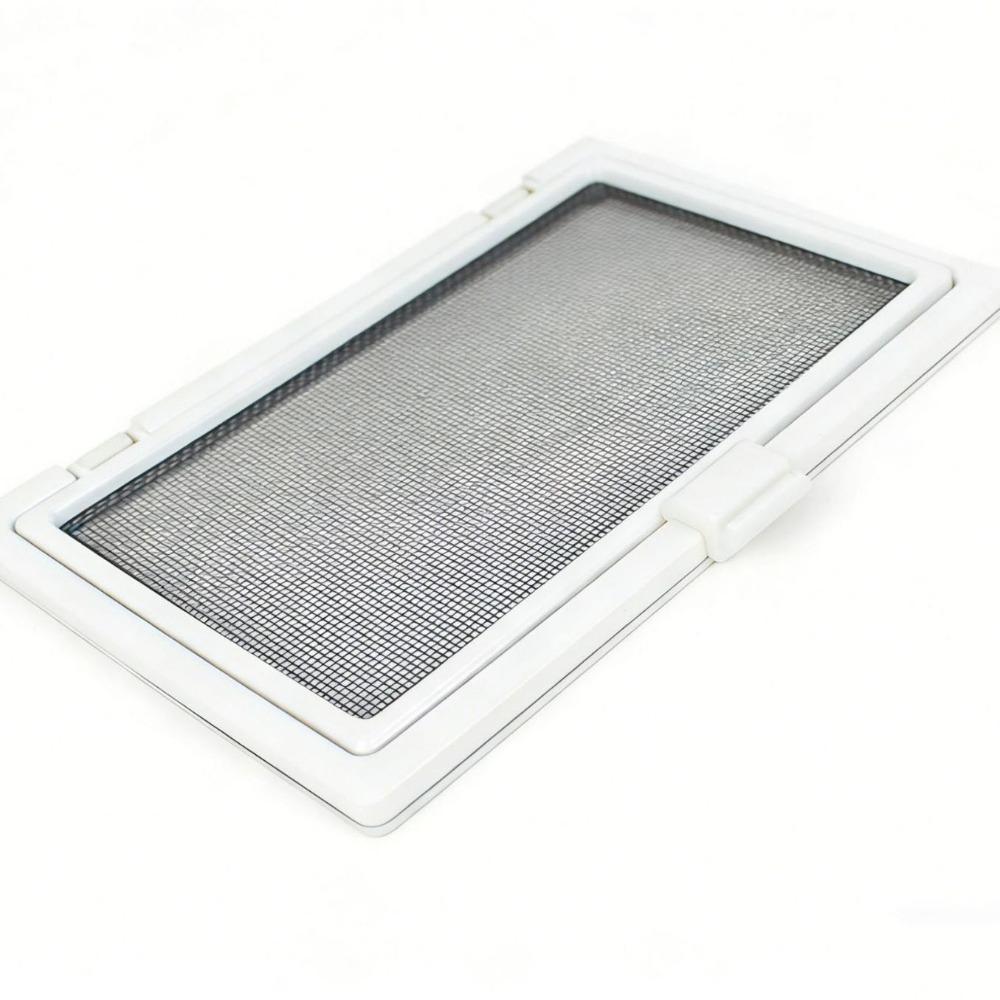 External Opening DIY Window Screen Invisible Anti-Fly Insect Screen Net Anti-Mosquito Removable Window Mesh Screen Balcony белый