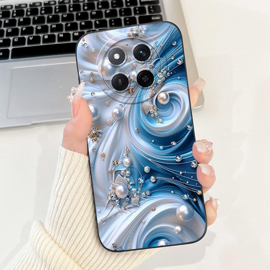 Pour Honor Magic 7 Lite 7 Pro Magic7 Coque de téléphone Magic 5 Lite 6 Lite Housse arrière Silicone Liquide Souple Funda Animaux Mignons Dessin Animé