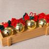 Velvet Bow Christmas Tree Bell Bell Pendant Hanging Design Bow Bell Pendant Door Hanging Wall Decor Christmas Tree Decor