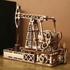Drewniane Puzzle 3D Stereoskopowe - Studnia Naftowa - Edukacyjna Zabawka DIY dla Dzieci i Ozdoba na Biurko