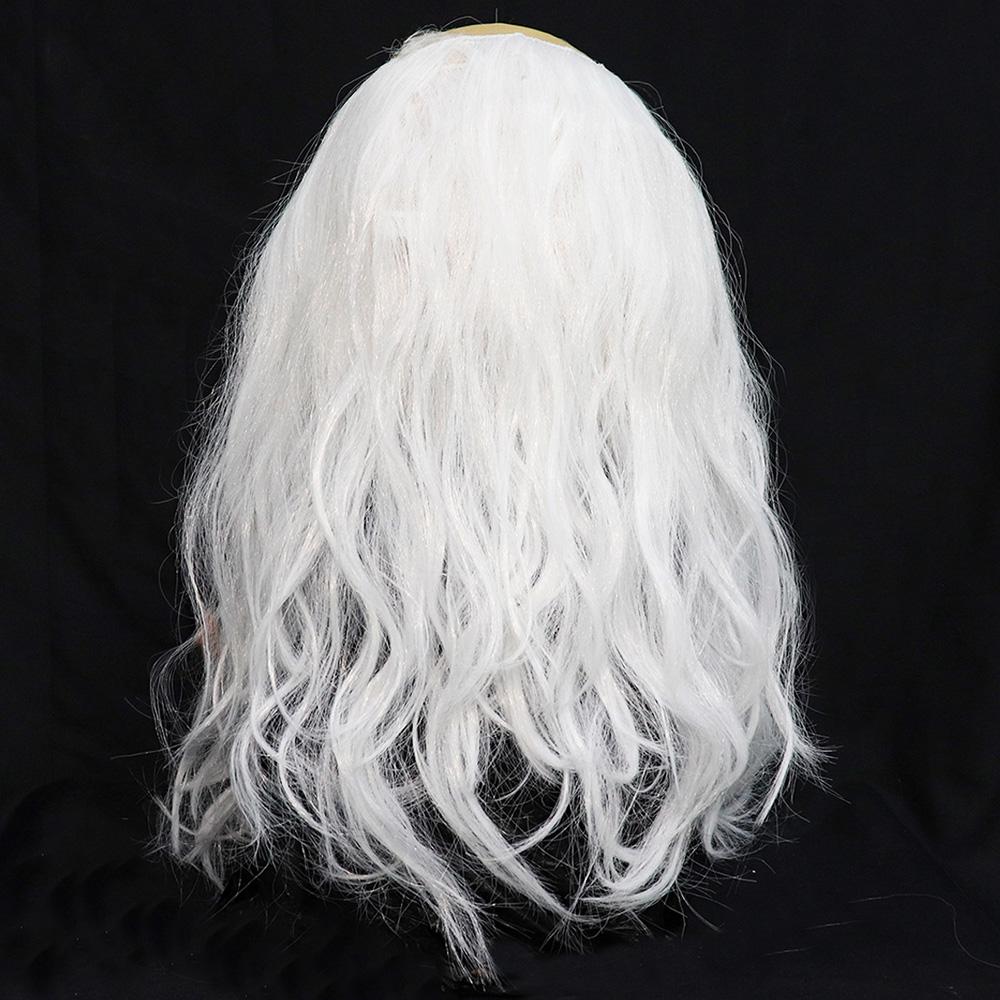 2021 Vánoční Santa Claus Latexová maska ​​na celou hlavu Realistická maska ​​na obličej Lidská maska ​​Cosplay Rekvizitní masky