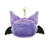 K Company My Melody Kuromi Face Pass Case Kuromi Purple x x D4cm (Angel Series) MK-PC-KUP H10.7 W20.7