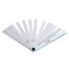17 Blades Gap Measurement Tool Stainless Steel Metric Feeler Gauge  Industrial Clearance Inspection