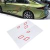 100x38cm Car Body Side Sticker PVC Decals   Sport Styling Decoration Auto Truck Racing Accessories