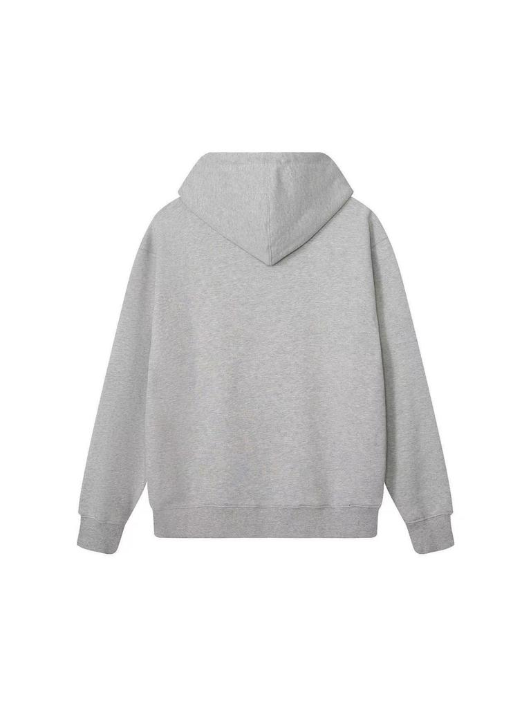 Unisex mikina s kapucí na zip Cross B Family War Horse s výšivkou