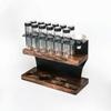 Coffee Bean Storage Rack Single-Dose Organizer Visible for Baristas