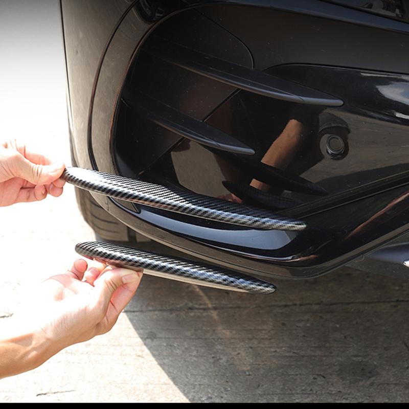 Auto Für Mercedes Benz GLC 2024 Zubehör Front Nebelscheinwerfer Zierleiste Streifen Autoteile Styling Außen Dekoration Aufkleber