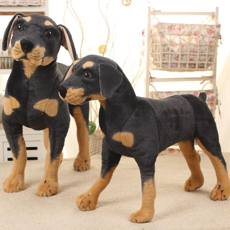New Doll Black Power Dog Plush Toy Dog Doll Creative Children's Doll