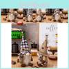 Delightful Coffee Lover Gnome Statue Perfect For American And European Home Decor