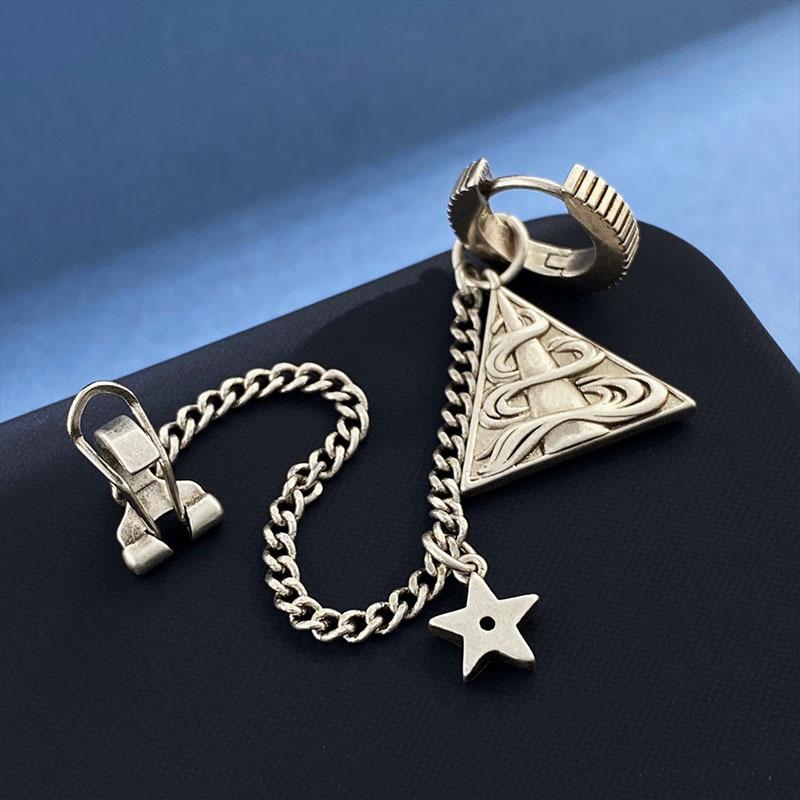 

Модные серьги по индивидуальному дизайну, клипсы, интегрированные серьги, ретро-гвоздики.