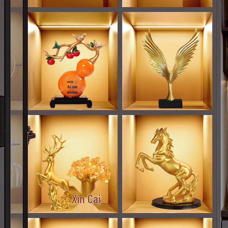 Yaşam ve Yemek Alanları İçin Çağdaş Minimalist Cam Dolap