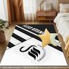 Swansea City Afc Crest Rug Game Carpet, Floor Mat for Bedroom Living Room Entryway Rug, Home Decor Idea Gift for Christmas birthday