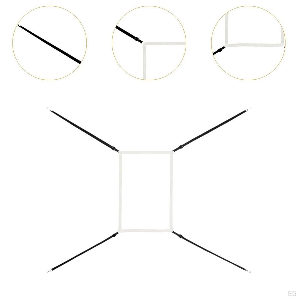 Adjustable Strike Target for Baseball Net, Pitcher Accuracy Training Aid, Equipment