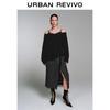 UR Women's Elegant Sequin Lace Knit Sweater