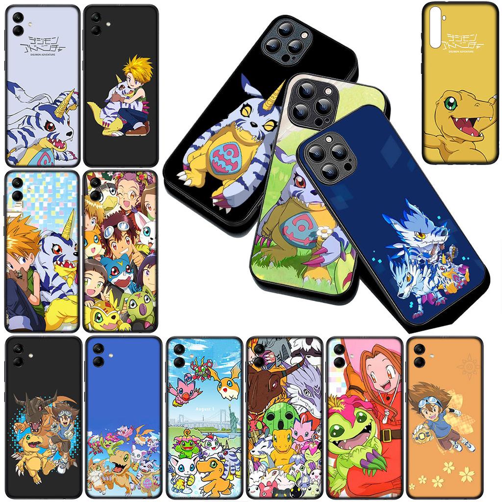 for Samsung Galaxy S24 S25 S23 FE Ultra Plus S7 Edge S25+ S23+ A56 5G Phone Case Digimons Adventure Digitals Digitals Monster