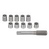 1 Satz Universelle Zündkerzengewinde-Reparaturwerkzeuge Mit M10x1.0 / M14x1.25 Gewindeeinsätzen Mit Gewindebohrer Für Benzinmotoren/Generatoren