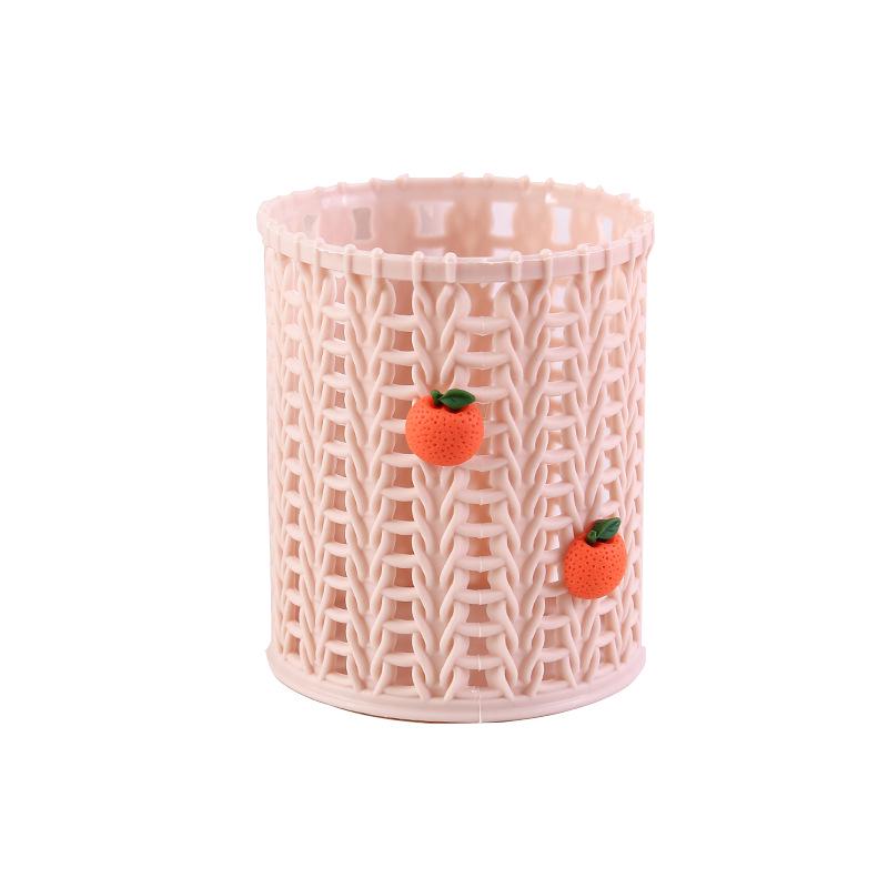 Individueller Süßer Cartoon Stifthalter - Kreative Runde Büro-Schreibtischaufbewahrung