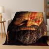 Classics God of War Kratos 3A Game Gamer Flannel Blanket,Warm and Cozy Soft Throw Blanket for Home Bedroom Bed Sofa Kid Gift