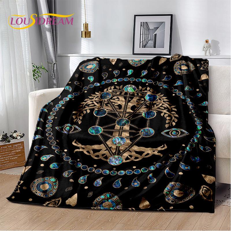 Nature Tree of Life Nordic Mythology Yggdrasil Soft Throw Blanket for Home Bedroom Bed Sofa Picnic Travel Office Gift Cover Kids