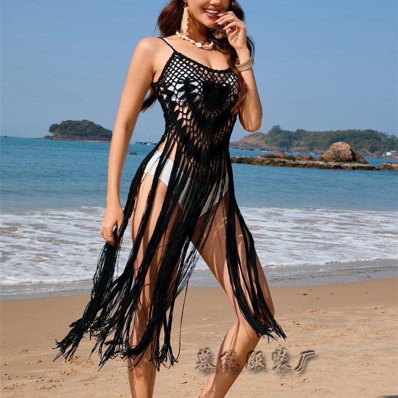 Spring and Summer Amazon New Sling Type Sexy Beach Blouse Pu