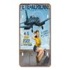 Races Vintage Plate Air Metal Aluminum Signs Retro Top Gun Airplane Metal Poster For Man Cave Bar Home Garage Club Wall Decor