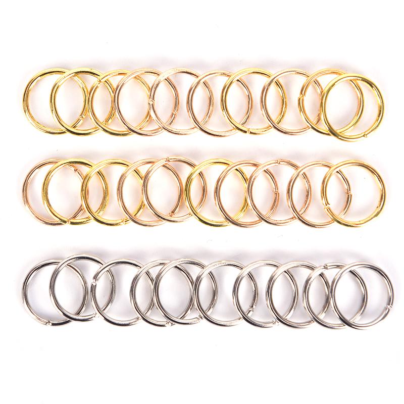 100 Teile/satz Tragbare Flechten Haar Verlängerung Zubehör Universal Haar Geflecht Dreadlock Perlen