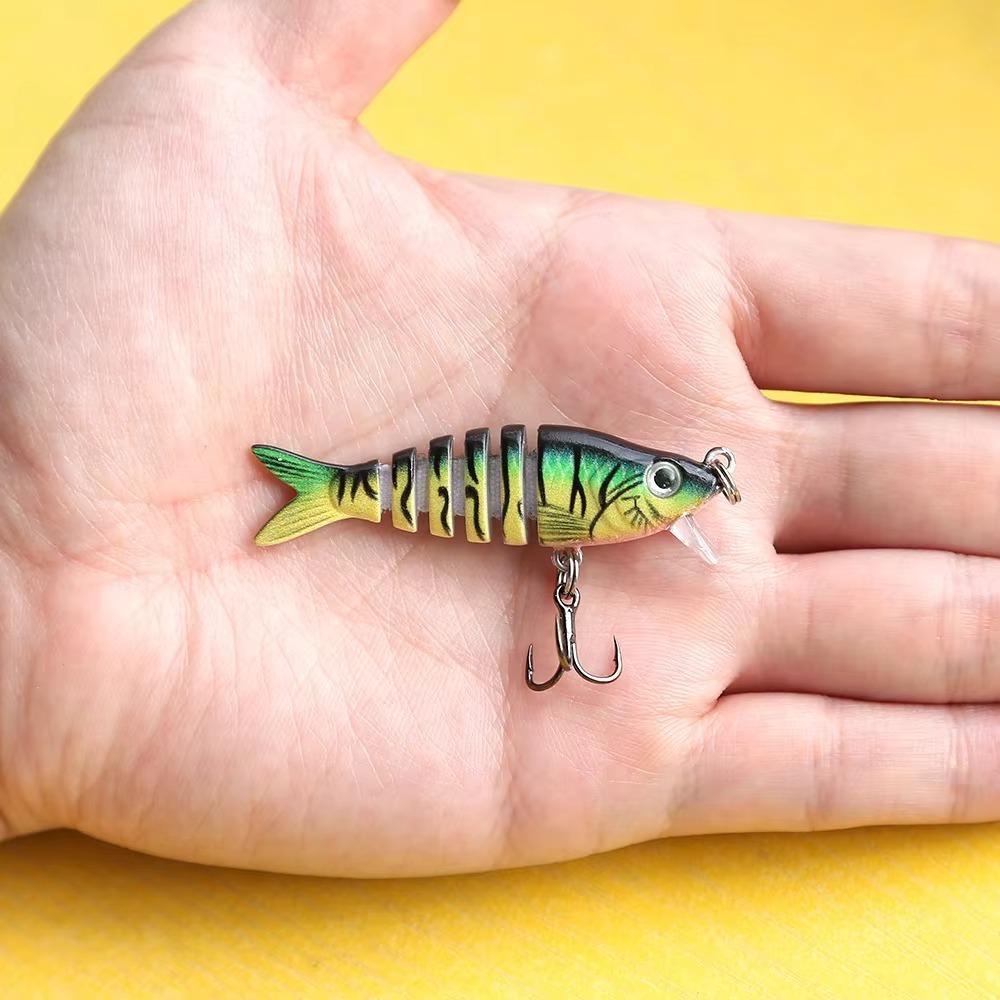 4.5g Weight Multi Section Bait 5.5cm Length Hard Bait Mini Lures Micro Bait  Sea Bass Fishing