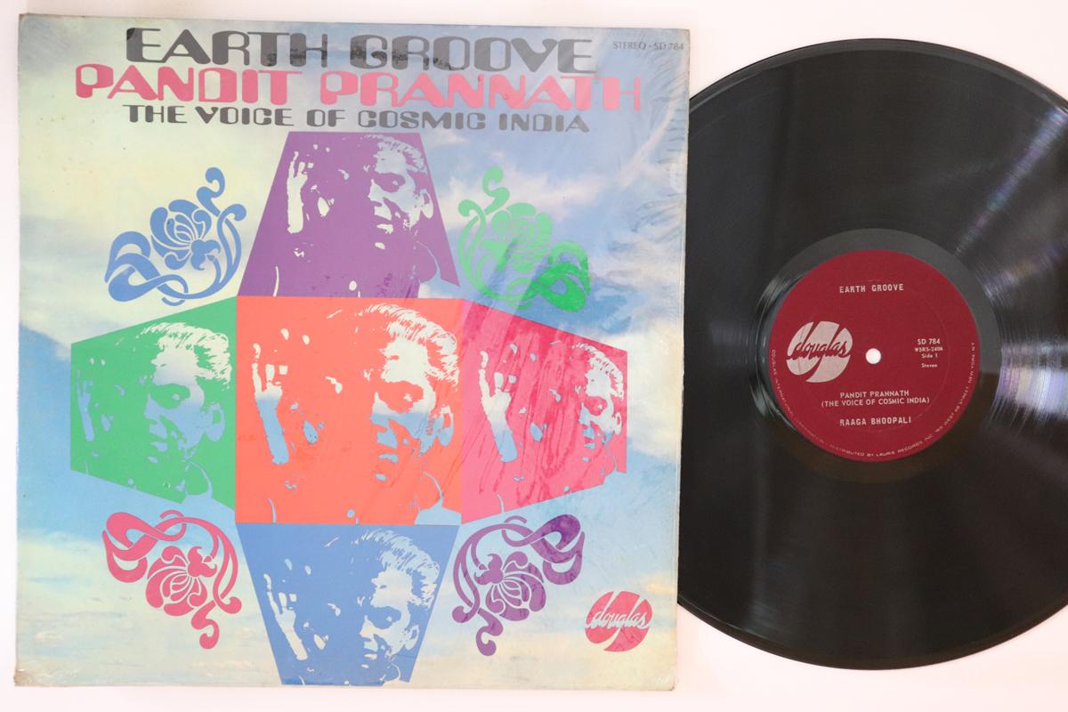 

LP Record PANDIT PRANNATH Earth Groove SD784 DOUGLAS 1968 US World Music Used