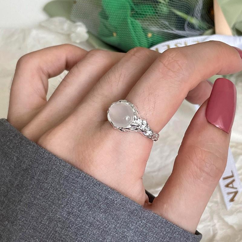Elegantly Adjustable Crafted Open Heart Ring For Women Unique Design Geometric