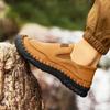 Large Size Men's Shoes Leather Shoes Foreign Trade Lightweight Hand-stitched Shoes Casual Shoes Fashion Men's Leather Shoes Men's Loafers