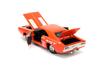 Jada Toys BIGTIME MUSCLE 1/24 Scale 1968 Dodge Charger Orange/Graphics Finished Product