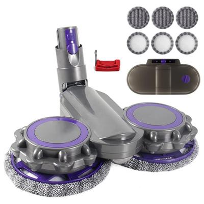 Elektrischer Wischkopfaufsatz für Dyson V10 Slim/V12 Detect Slim Staubsaugerteile mit Wasserbehälter und Abzugssperre