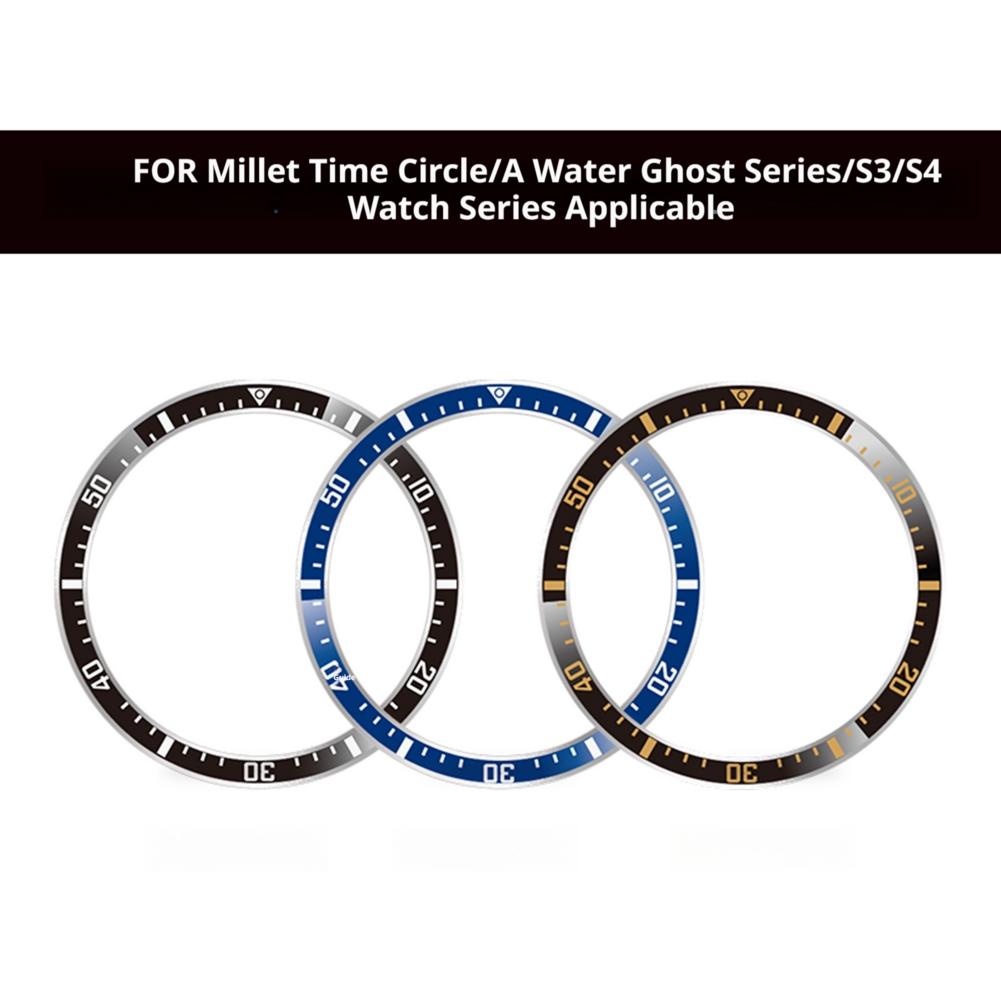 Pro Xiaomi Watch S4/ S3 Kryt rámečku Nerezový rámeček Náhradní Chytré hodinky Ochranný kryt Příslušenství