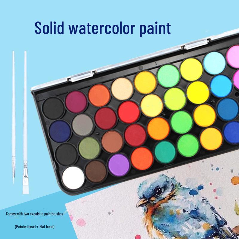 Beginner's Gouache Watercolor Paint Set for Kids and Students
