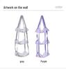Multi-Layer Sports Equipment Rack: Children's Basketball & Football Hanging Storage Bag