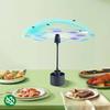 USB Rechargeable/Battery Powered Fly Repellent Fan Portable Can Drive Flies Insect Repellent Fan Soundless Safe