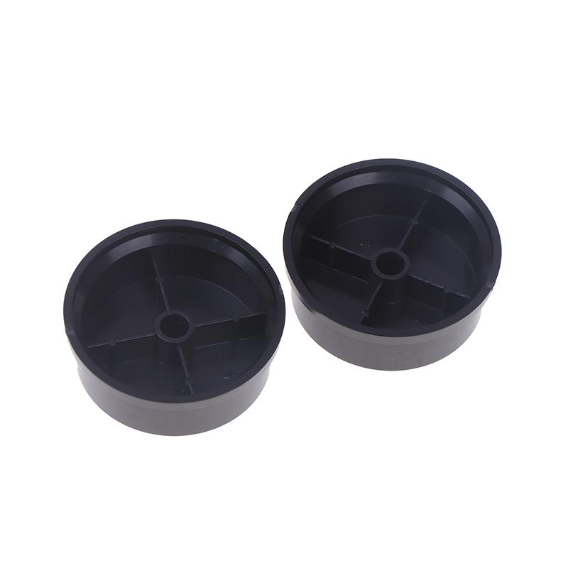 2Pcs Kunststoff Überzogene Knopf Potentiometer Knopf Verstärker Volumen Einstellen Knopf Blume Geformt Innen Loch 6Mm