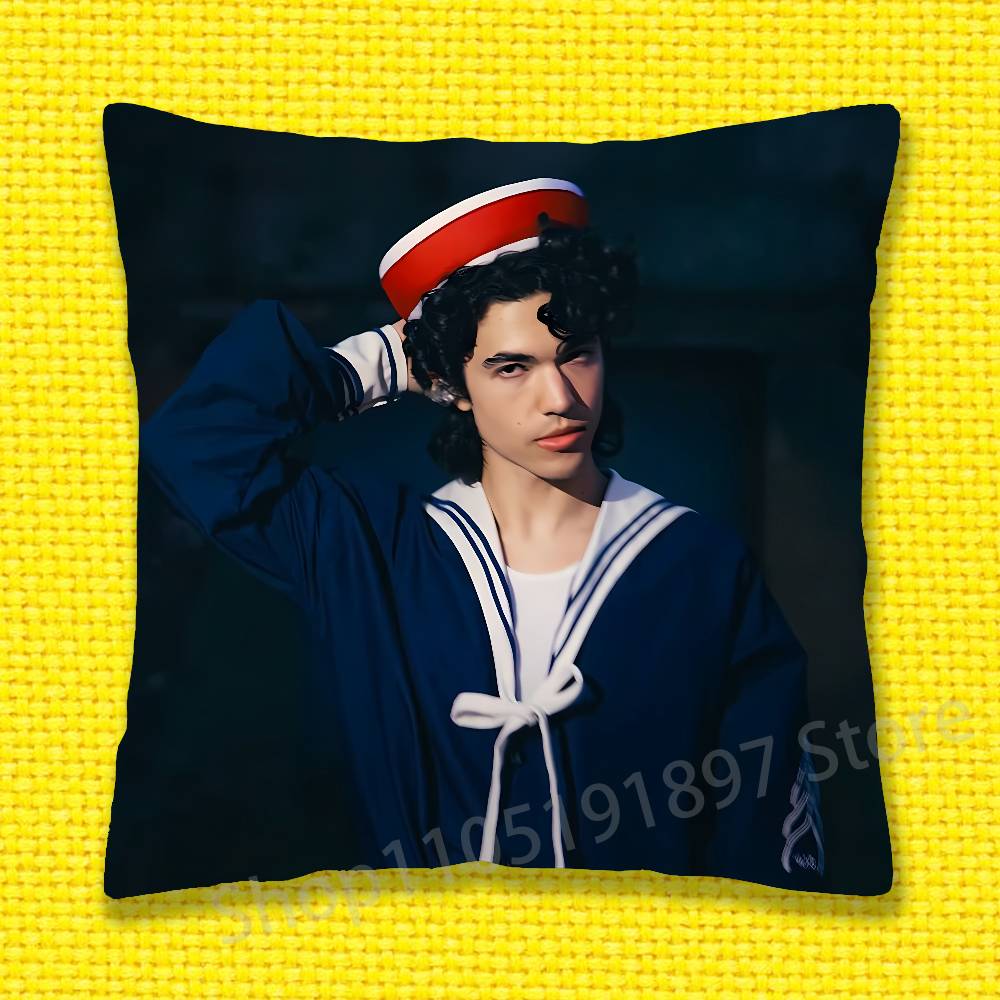 C-Conan Gray Wishbone Throw Pillow Case For 50X50Cm 40X40Cm 55X55Cm 45X45Cm 30X30Cm Square Bedroom Pillowcase Cover