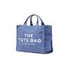 Marc Jacobs Canvas Medium Tote Bag Blue Shadow Women Tote_bags M0016161-481