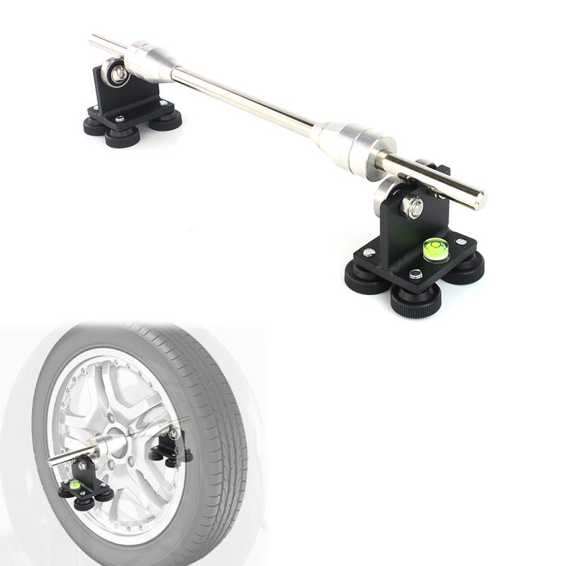 For Wheel Truing-Balance Stand Sturdy Motorcycle Wheel Balancer 40cm Standard Tire Repair Tools Manual Tire Balancer