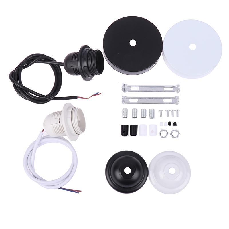 Vintage Edison Lamp E27 Screw Base Hanging Pendant Light Fixture Full Tooth Fit For Lampshade Bulb Holder Industrial Ceiling Lam