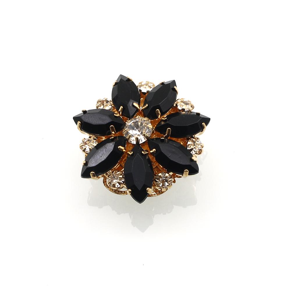 30MM2Pcs/Lot New Hot Selling Clothing Button Horse Eye Glass Diamond Button Cuff Coat Suit Shirt Fashion Versatile Button