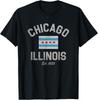 Vintage Chicago Illinois Est. Vintage T-shirt z 1833 roku