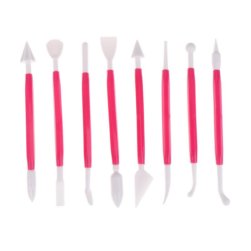 8/14Pcs Plastic Clay Sculpting Set Polyform Sculpey Set Polymer Modeling Clay Tools